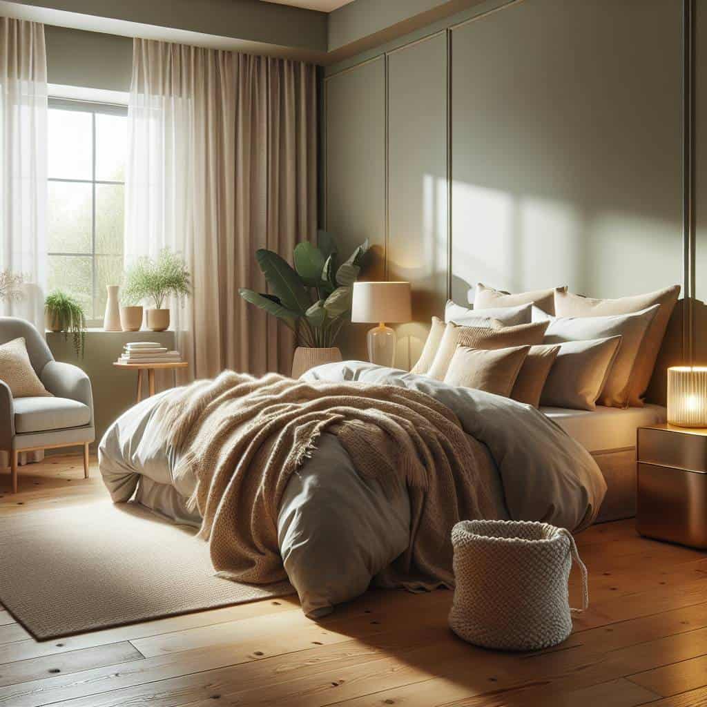 Creating a Cozy Bedroom with Earth Tones