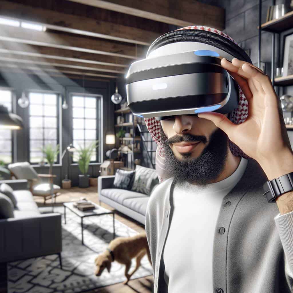 Future of Virtual Reality in living room.