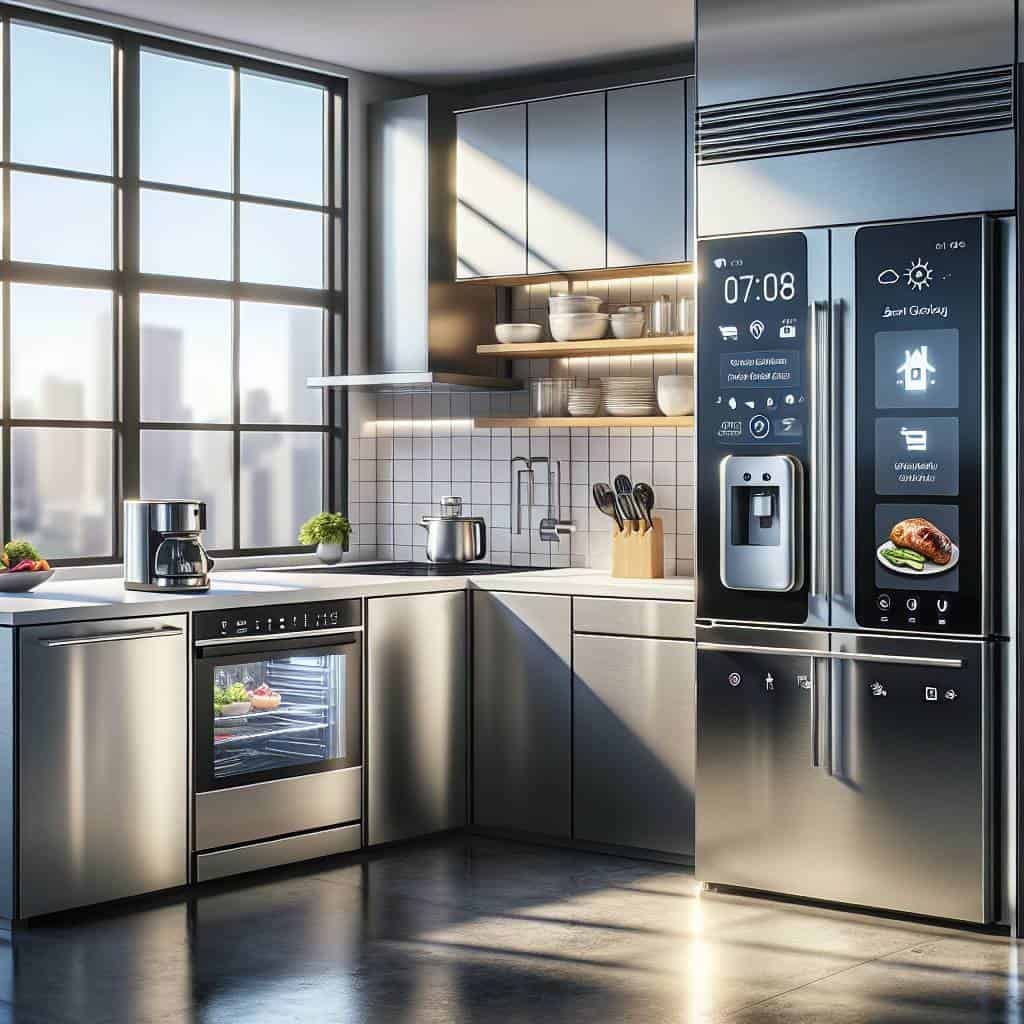 Smart Home Essentials in Modern Kitchen