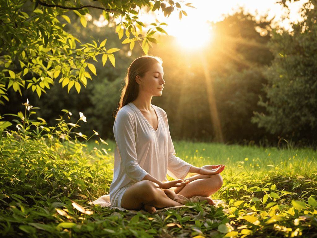 Breathe Relax and Recharge nature scene