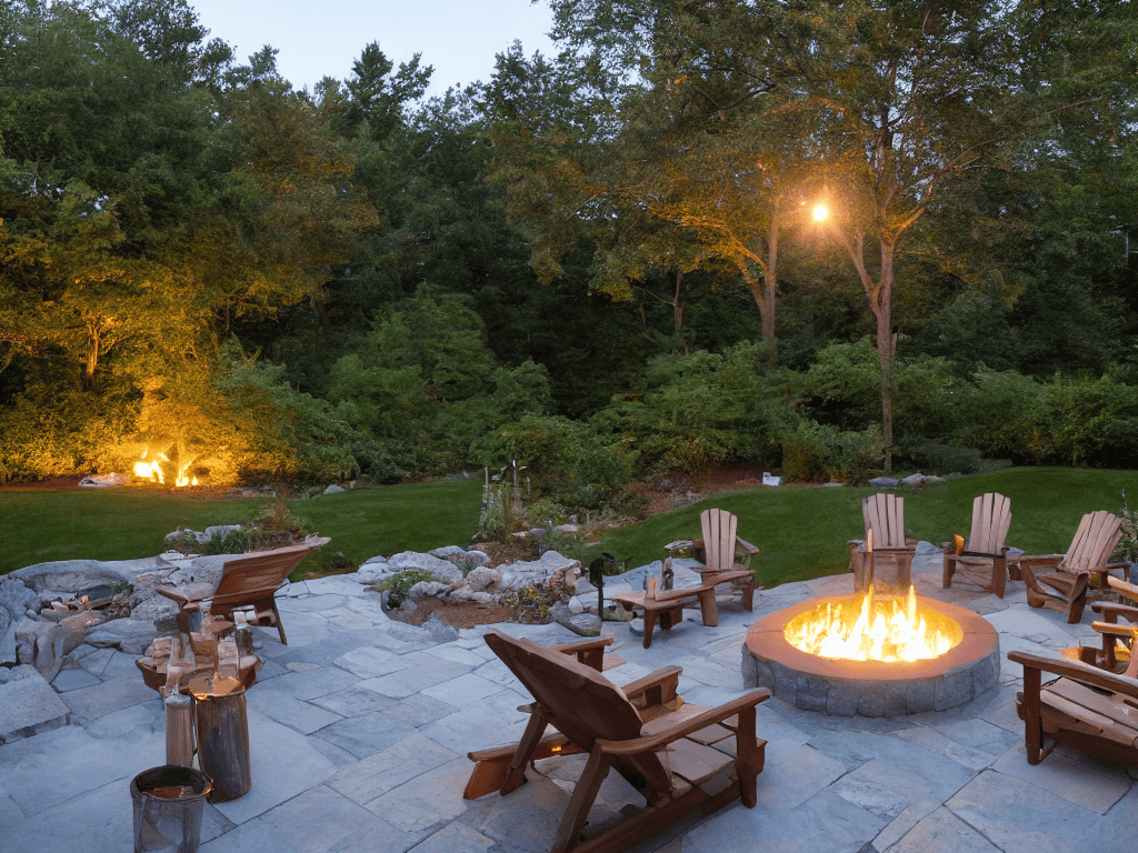 Building a simple backyard fire pit