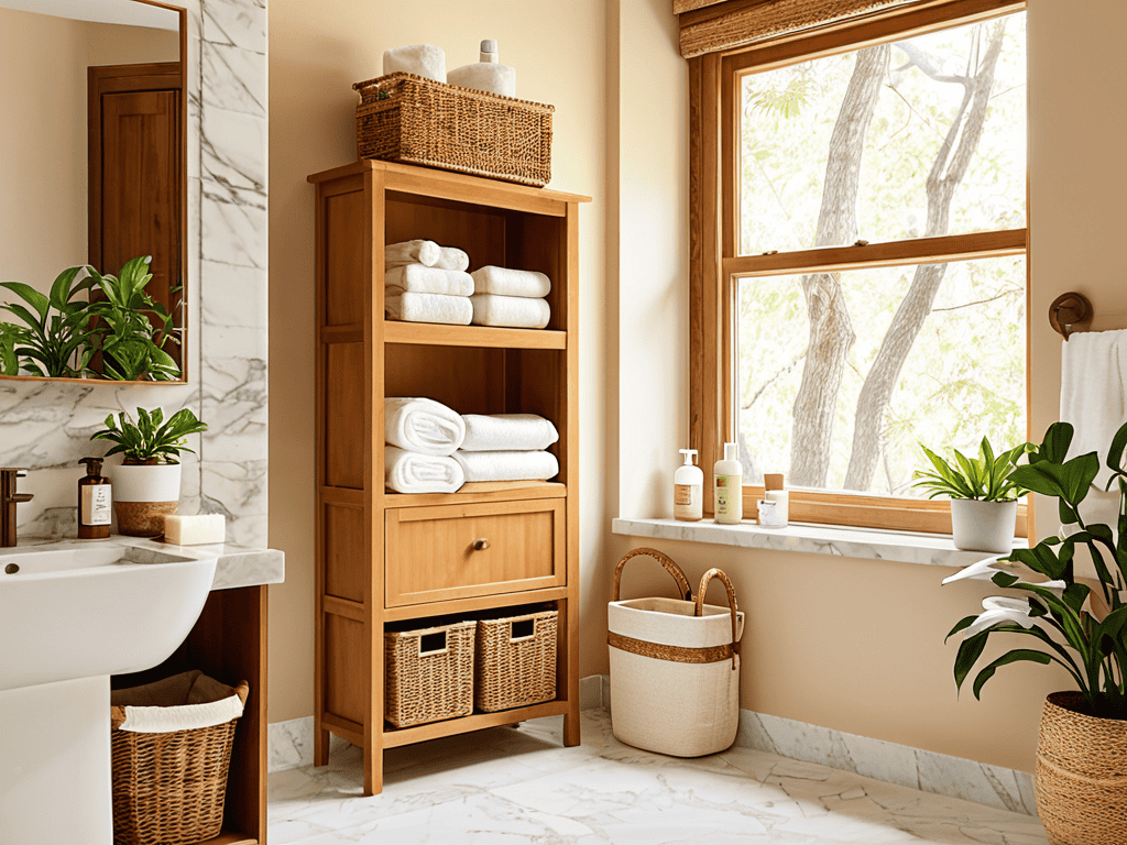 Small Bathroom Storage Hacks