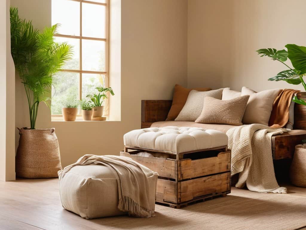 Cozy Ottoman from Crate Tips