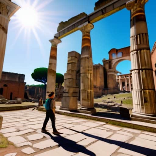 Closing the Loop: AR Roman Forum overlay