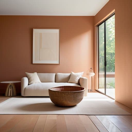 Wrapping It All Up: warm terracotta minimalism