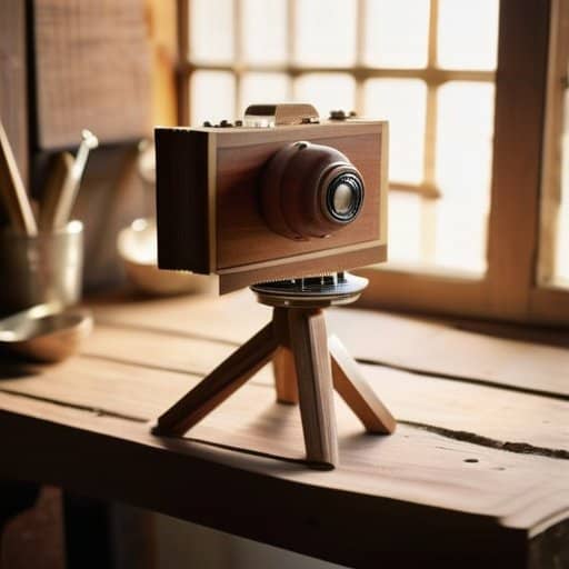 Embracing Pinhole Camera DIY aesthetics, vintage charm