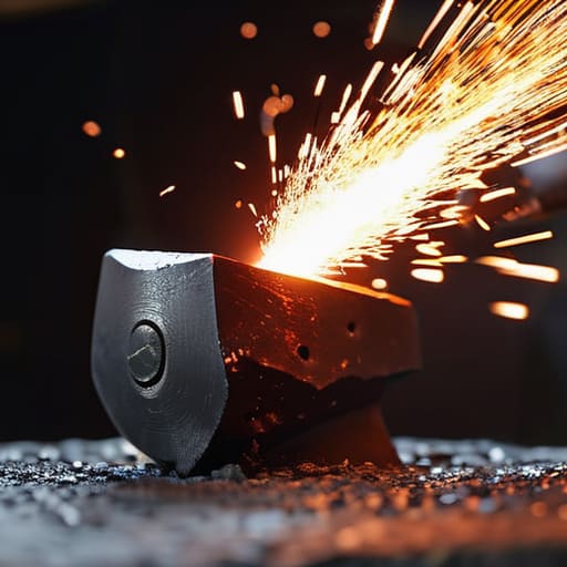 Optimizing Kinetic Energy in Blacksmithing via impact.