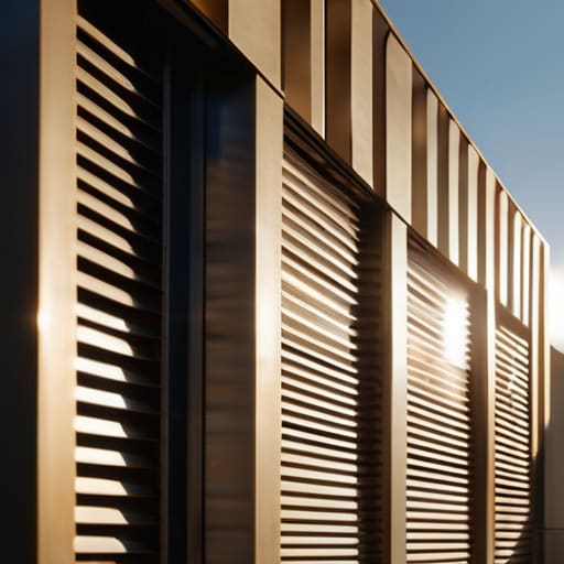 Catching the Shadow: Automated Louver Sun-shading Actuators